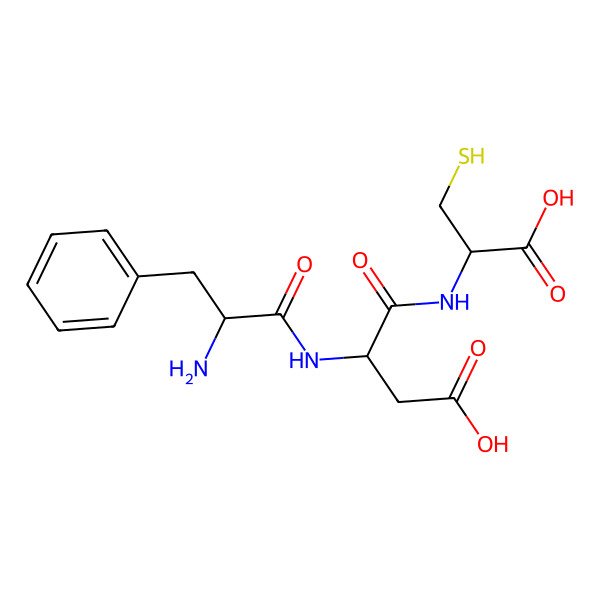 2D Structure of Phe-Asp-Cys