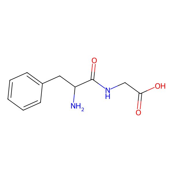 2D Structure of Phe-Gly