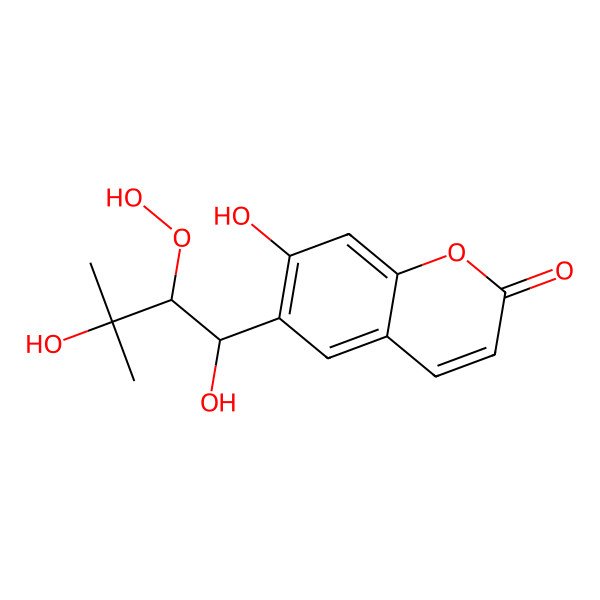 2D Structure of Phellodenol F
