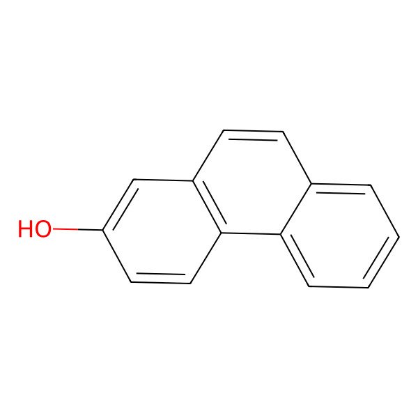 2D Structure of Phenanthren-2-ol 2D Structure of Phenanthren-2-ol