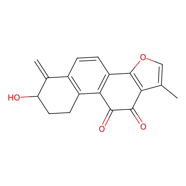 2D Structure of Hydroxymethylenetanshinquinone