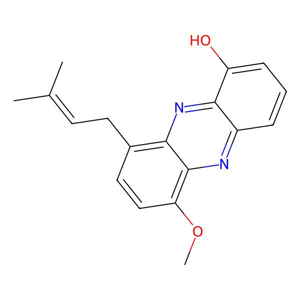2D Structure of Phenazin SB