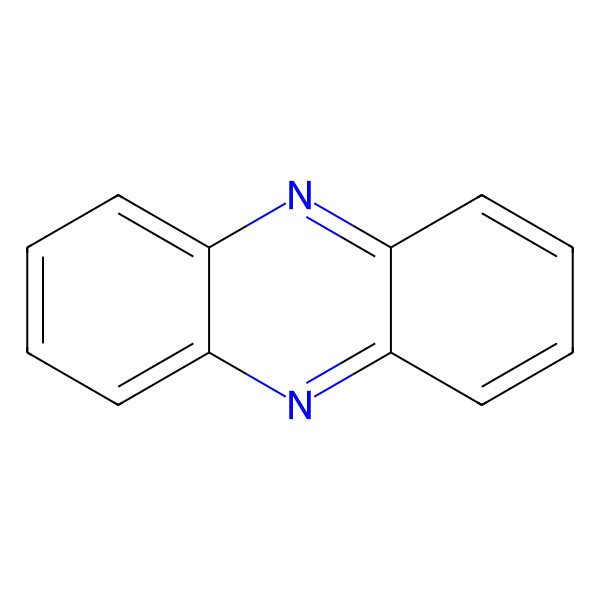 2D Structure of Phenazine