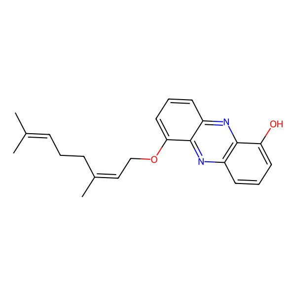 2D Structure of Phenaziterpene A