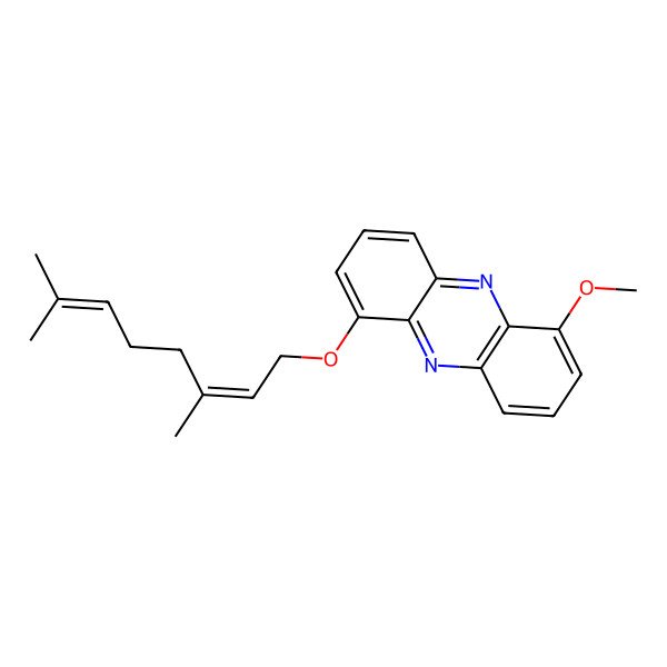 2D Structure of Phenaziterpene B