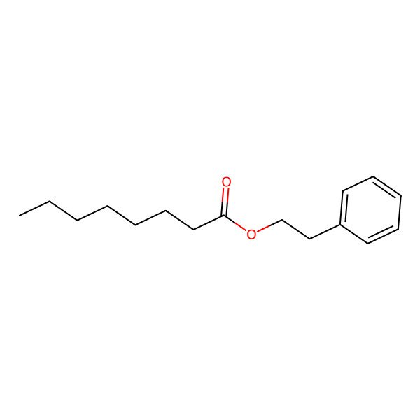 2D Structure of Phenethyl octanoate 2D Structure of Phenethyl octanoate