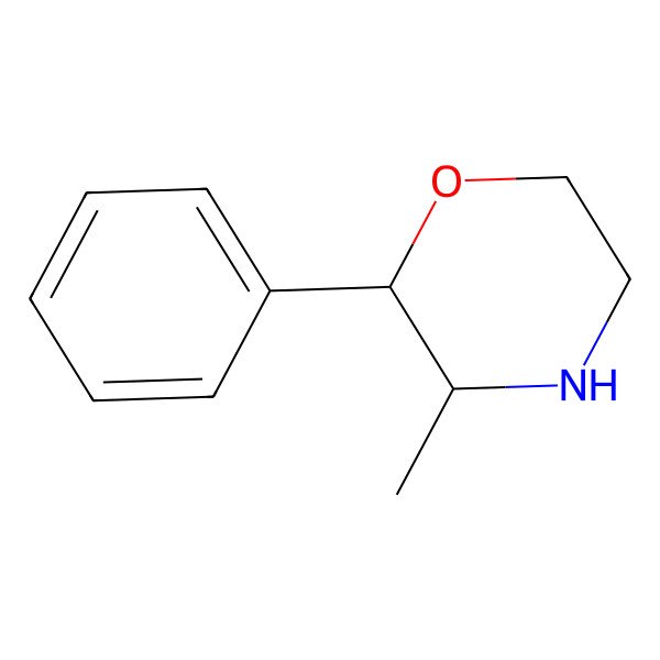 2D Structure of Phenmetrazine