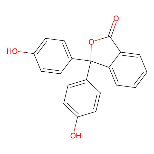 2D Structure of Phenolphthalein