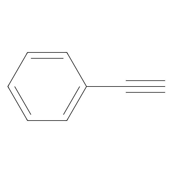 2D Structure of Phenylacetylene