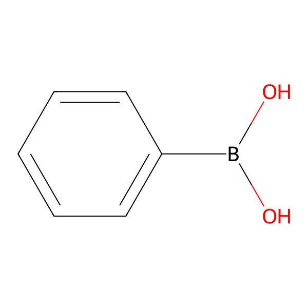 2D Structure of Phenylboronic acid
