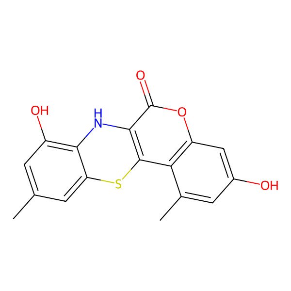 2D Structure of Pheofungin A