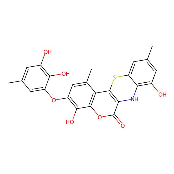 2D Structure of Pheofungin C