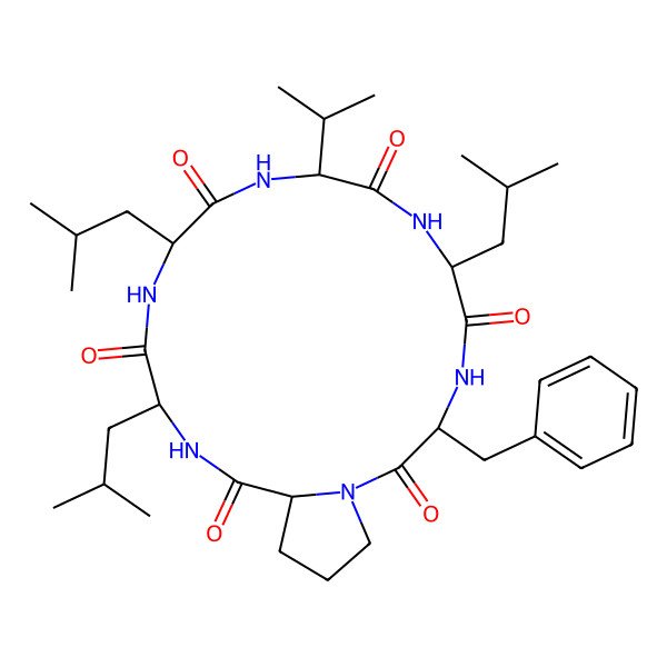 2D Structure of Phepropeptin A