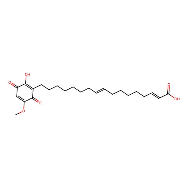 2D Structure of Phlebiachrysoic acid C