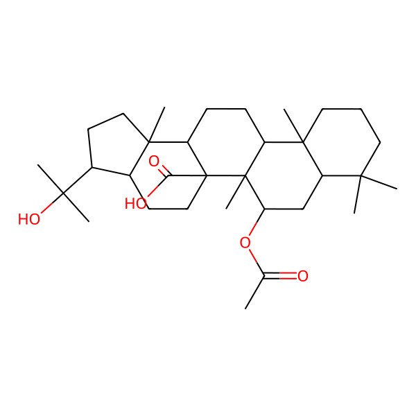 2D Structure of Phlebic acid D