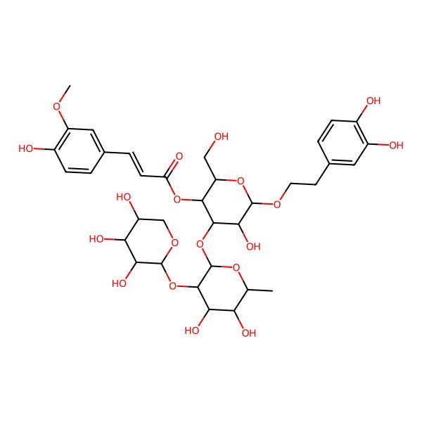 2D Structure of Phlinoside D