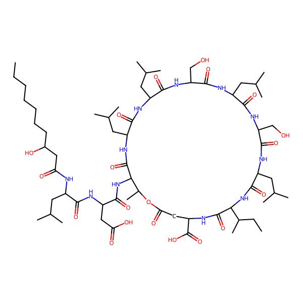 2D Structure of Pholipeptin