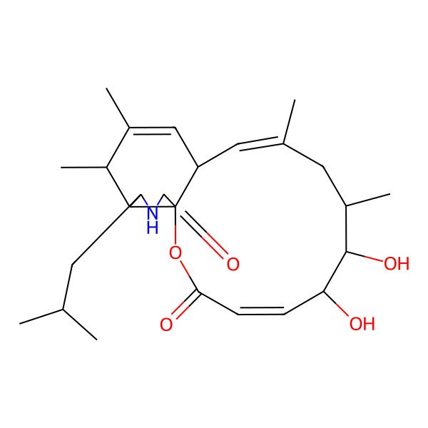 2D Structure of Phomacin A