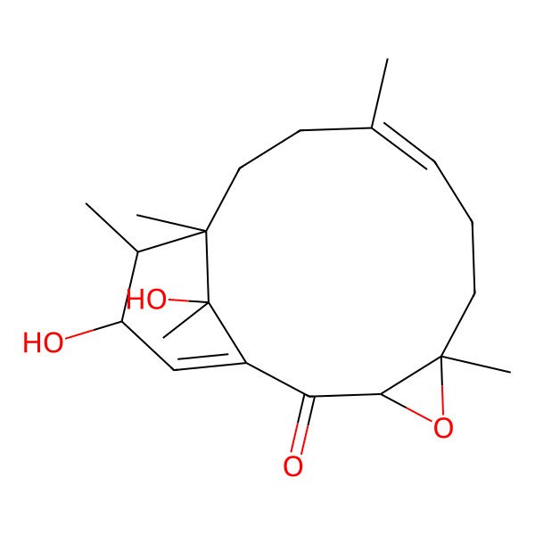 2D Structure of Phomactin B