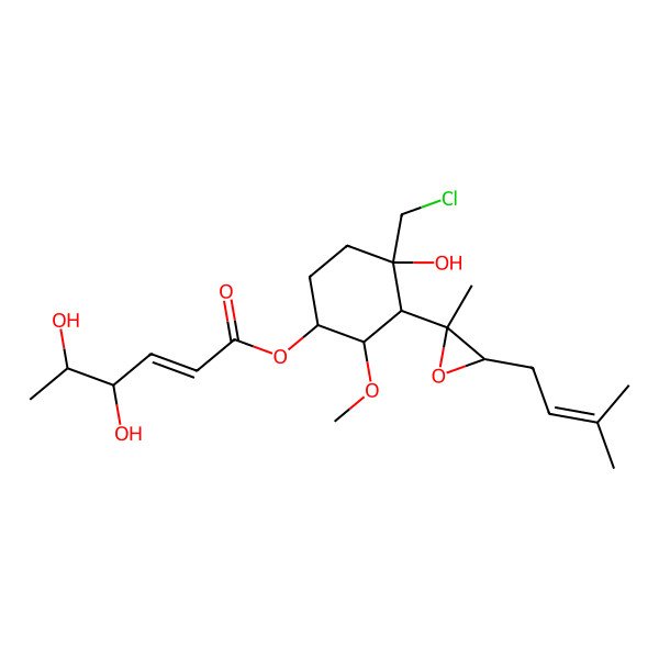 2D Structure of Phomaketide A