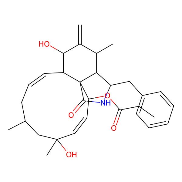 2D Structure of Phomocytochalasin A