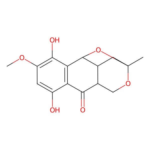 2D Structure of Phomonaphthalenone A