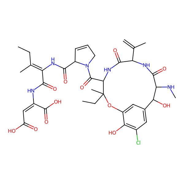 2D Structure of Phomopsin A