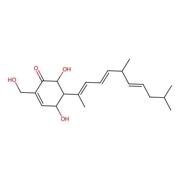 2D Structure of Phorbasin B