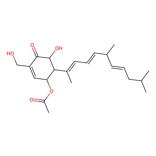 2D Structure of Phorbasin C