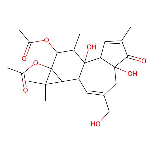 2D Structure of Phorbol 12,13-diacetate