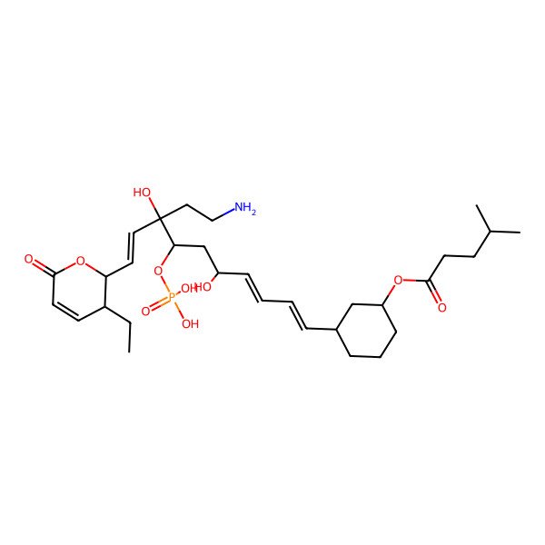 2D Structure of Phoslactomycin D
