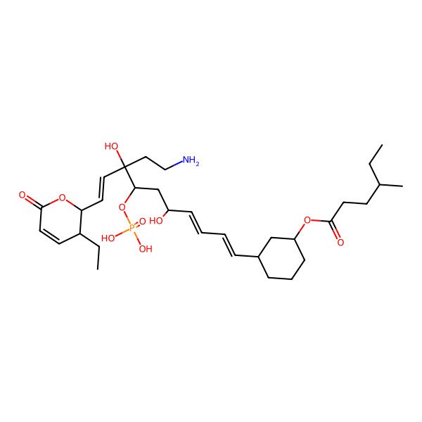 2D Structure of Phoslactomycin F