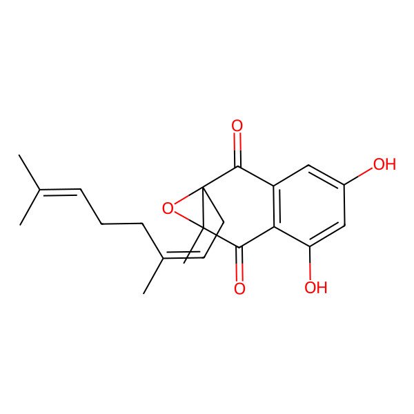 2D Structure of Phosphatoquinone A