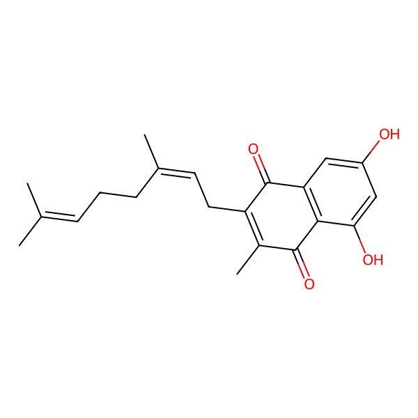 2D Structure of Phosphatoquinone B