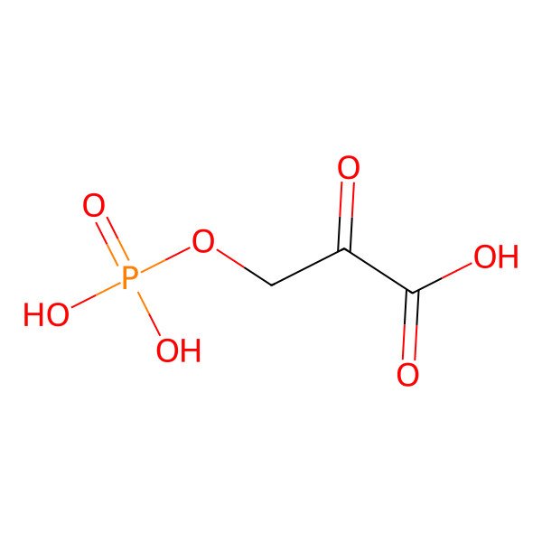 2D Structure of Phosphohydroxypyruvic acid