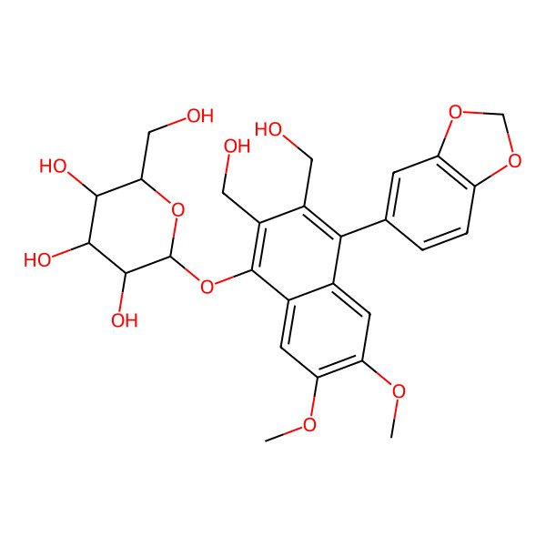 2D Structure of Phyllamyricoside B