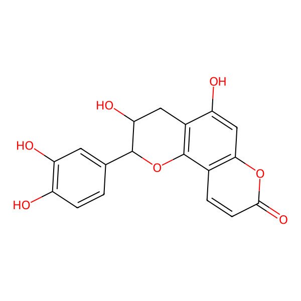 2D Structure of Phyllocoumarin