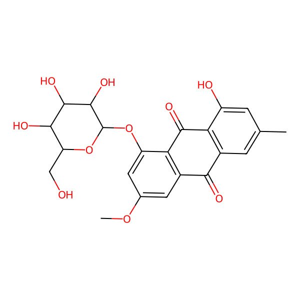 2D Structure of Physcionin 2D Structure of Physcionin