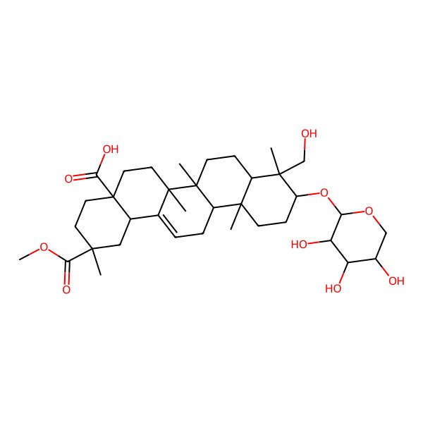 2D Structure of Phytolaccoside A