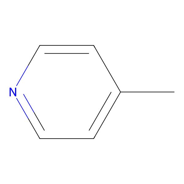 2D Structure of Picoline, gamma