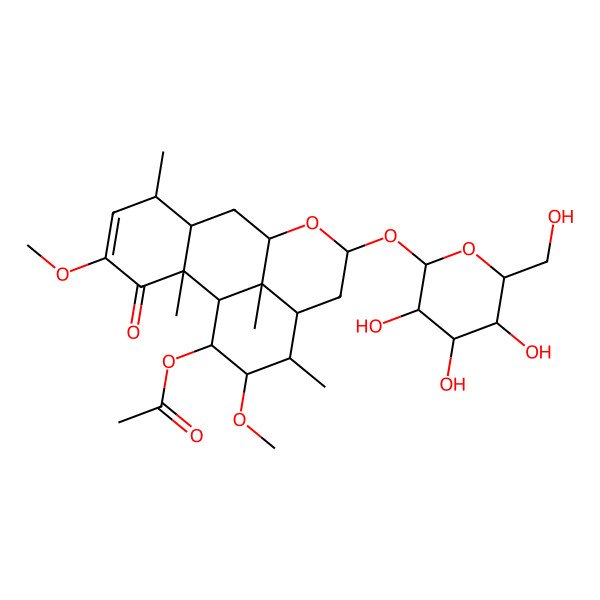 2D Structure of Picrasinoside D 2D Structure of Picrasinoside D