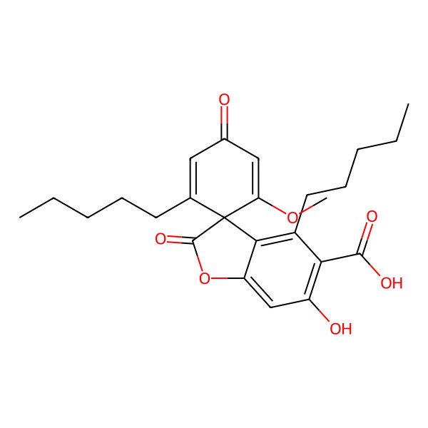 2D Structure of Picrolichenic acid