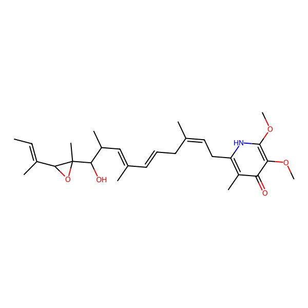 2D Structure of Piericidin C7