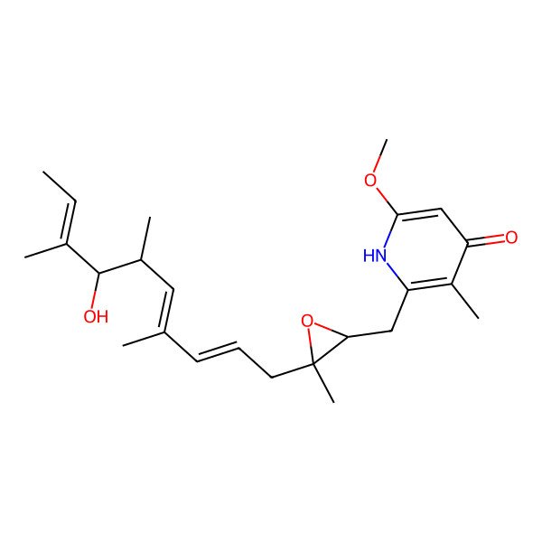 2D Structure of Piericidin E1