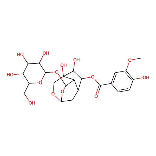 2D Structure of Pikuroside