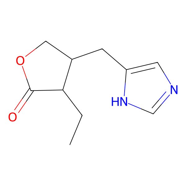 2D Structure of Pilocarpidine
