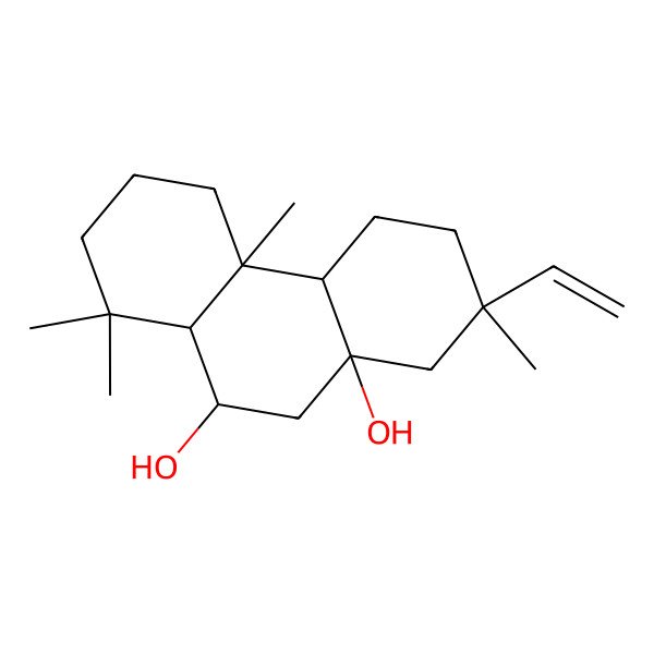 2D Structure of Pimar-15-ene-6,8-diol 2D Structure of Pimar-15-ene-6,8-diol