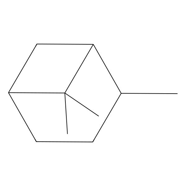 2D Structure of Pinane