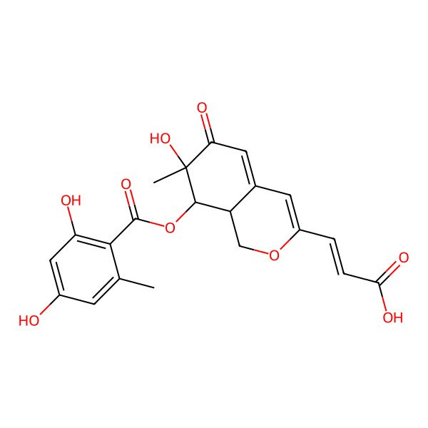 2D Structure of Pinazaphilone B