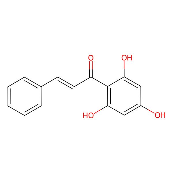 2D Structure of Pinocembrin chalcone